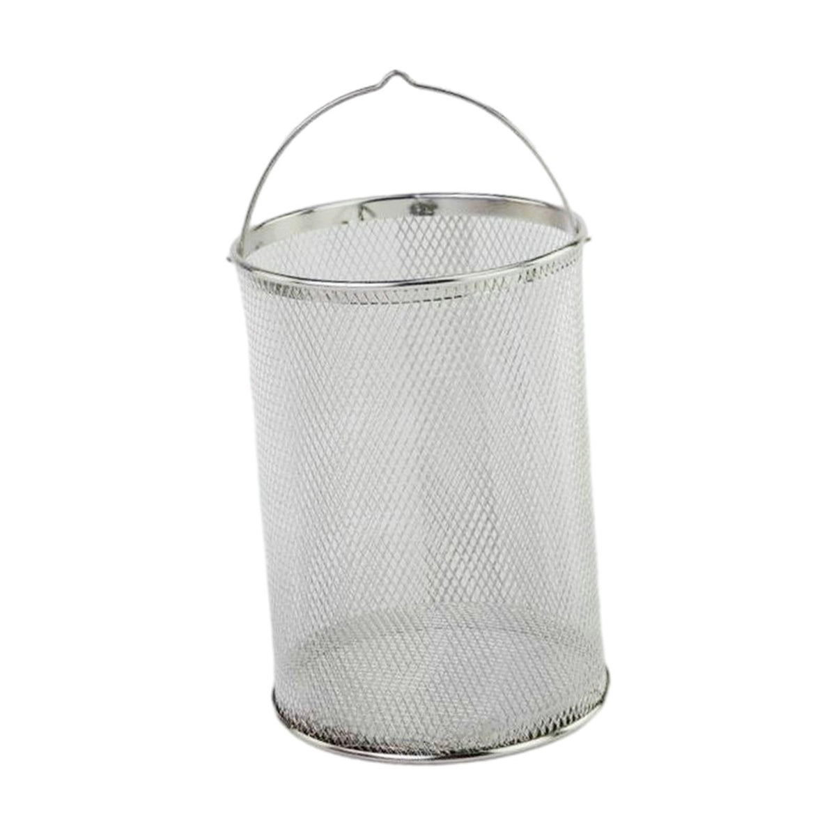Stainless Steel Fry Basket Kitchen Pasta Strainer Round Mesh Vegetable Fruit