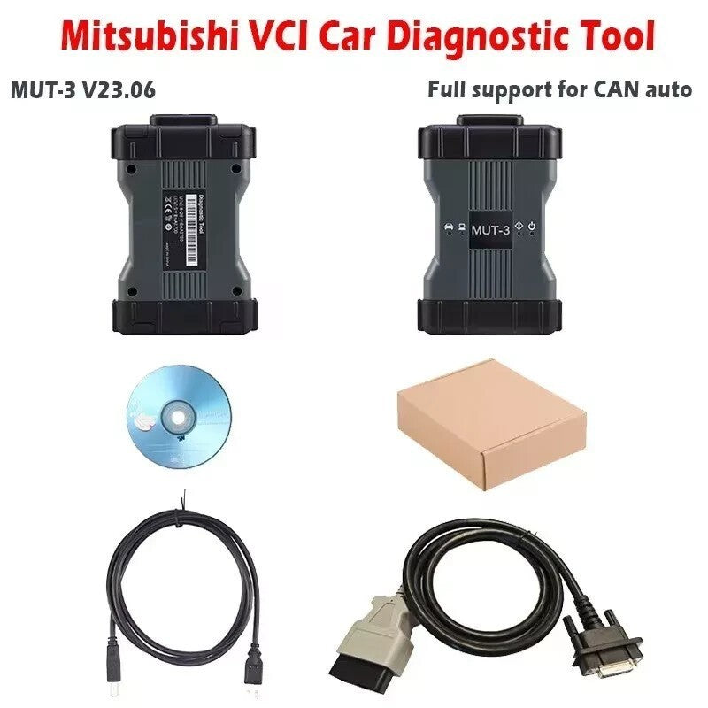 MUT-3VCI MUT III SE V23.06 J2534 ECU Automotive Diagnostic Instrument