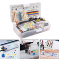 Electronic Component Starter Wire Breadboard LED Buzzer Resistor Transistor Kits