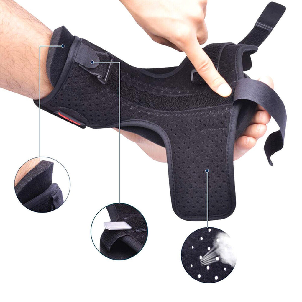2*Adjustable Plantar Fasciitis Night Splint Brace Foot Drop Orthotic Injury