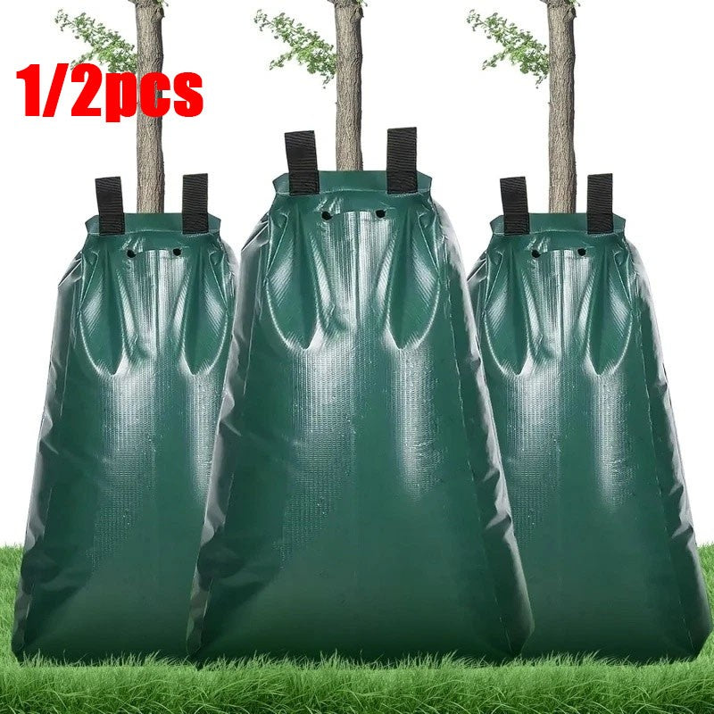 1/2X 20 Gallons Slow Release Tree Watering Bag Drip Irrigation Watering Tool PE