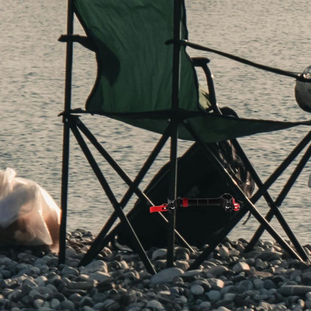 Lightweight Fishing Chair Umbrella Clamp with Reusable Aluminum Design