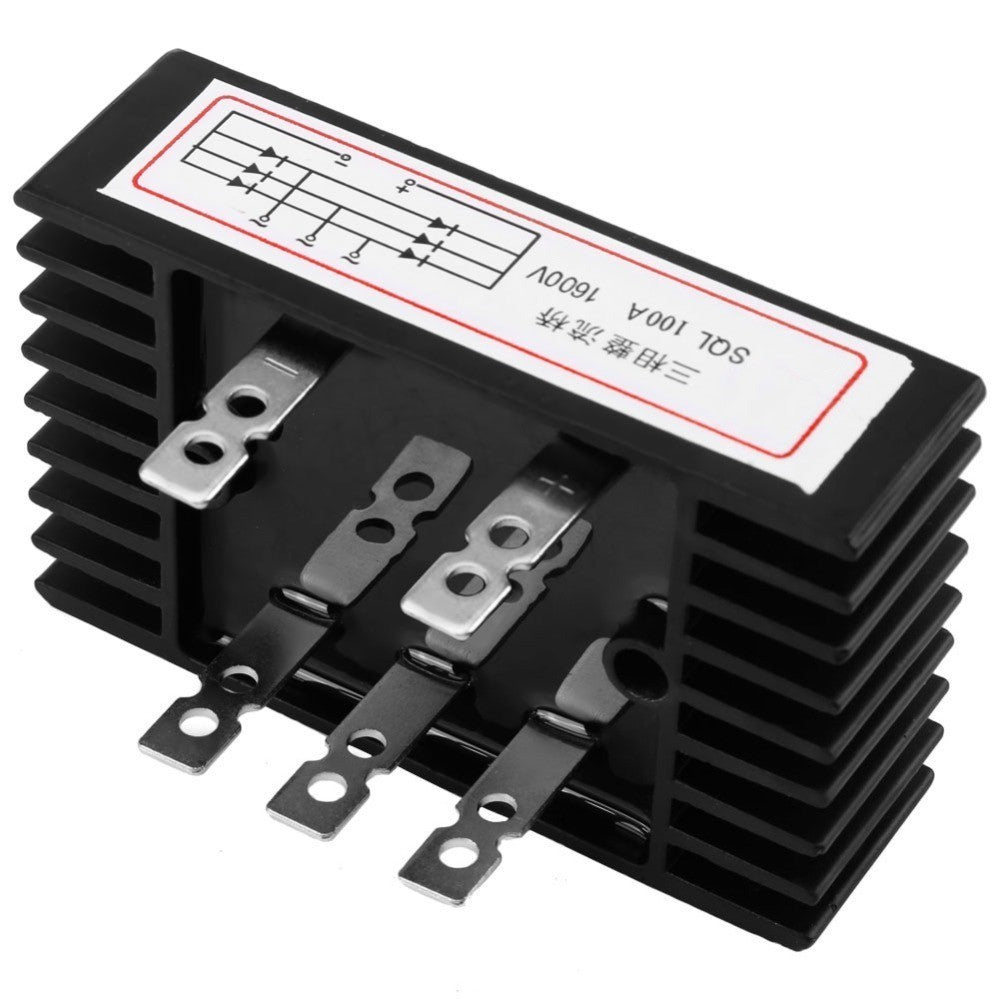 100A Three Phase Diode Bridge Rectifier Full Bridge Rectifier  Auto Control