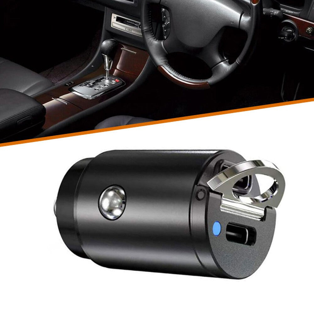 1x Mini Dual USB Type-C PD Car Phone Charger 30W Fast Charge Adapter Accessories