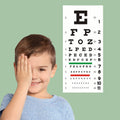 1x Snellen Eye Chart Eye Charts 20 Feet Low Vision Eye Test Charts for Eye Exams