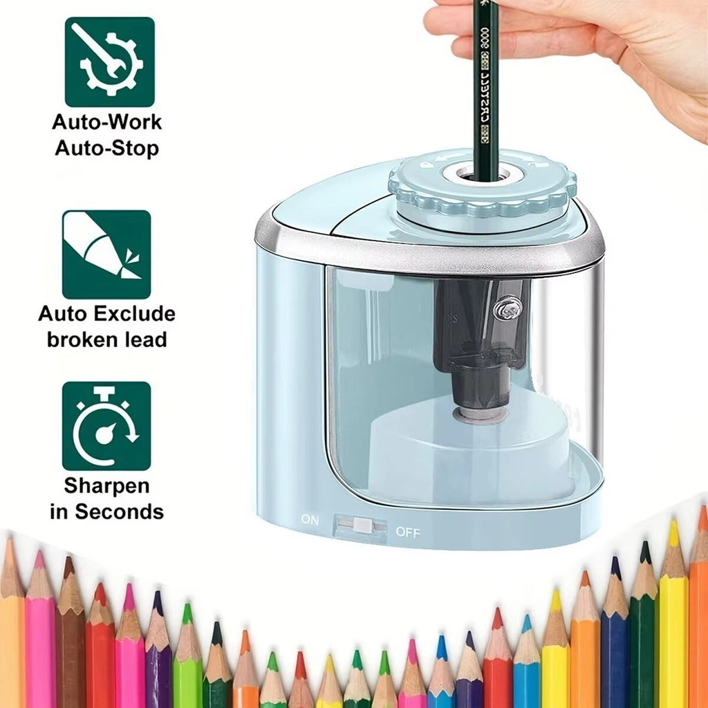 Electric Sharpener Desktop Automatic Pencil  Suitable To Pencils UK Students
