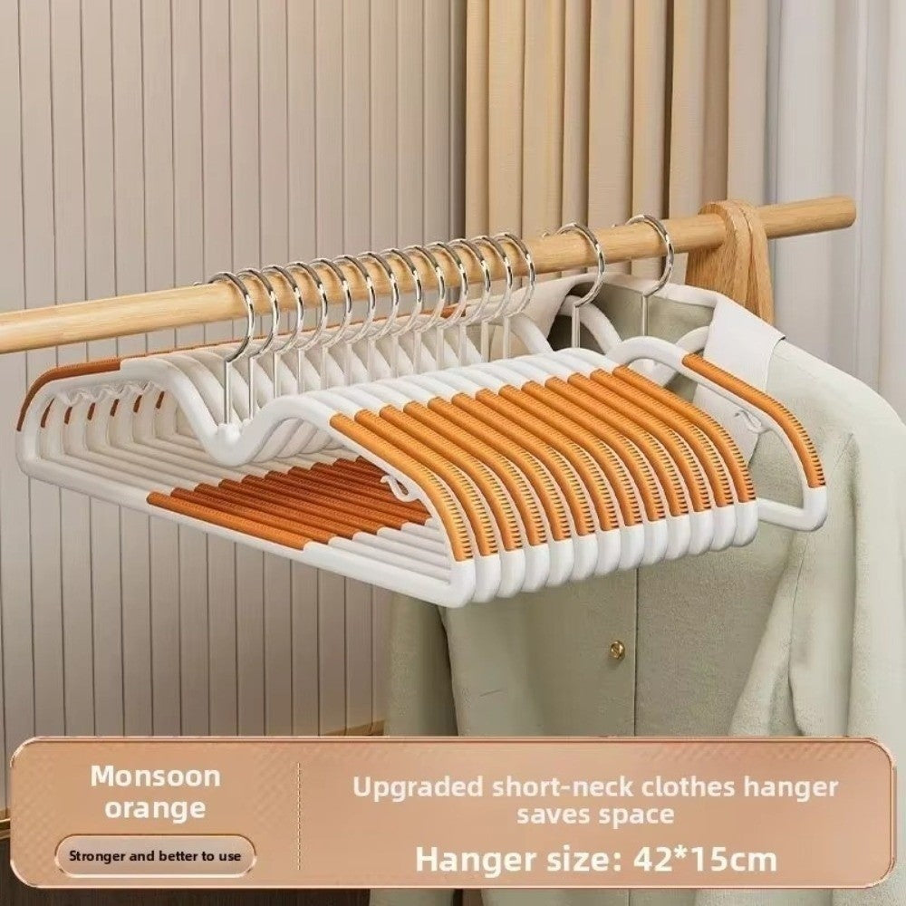 Saving Space Short Neck Clothes Hanger Anti-Shoulder Corner Hanger
