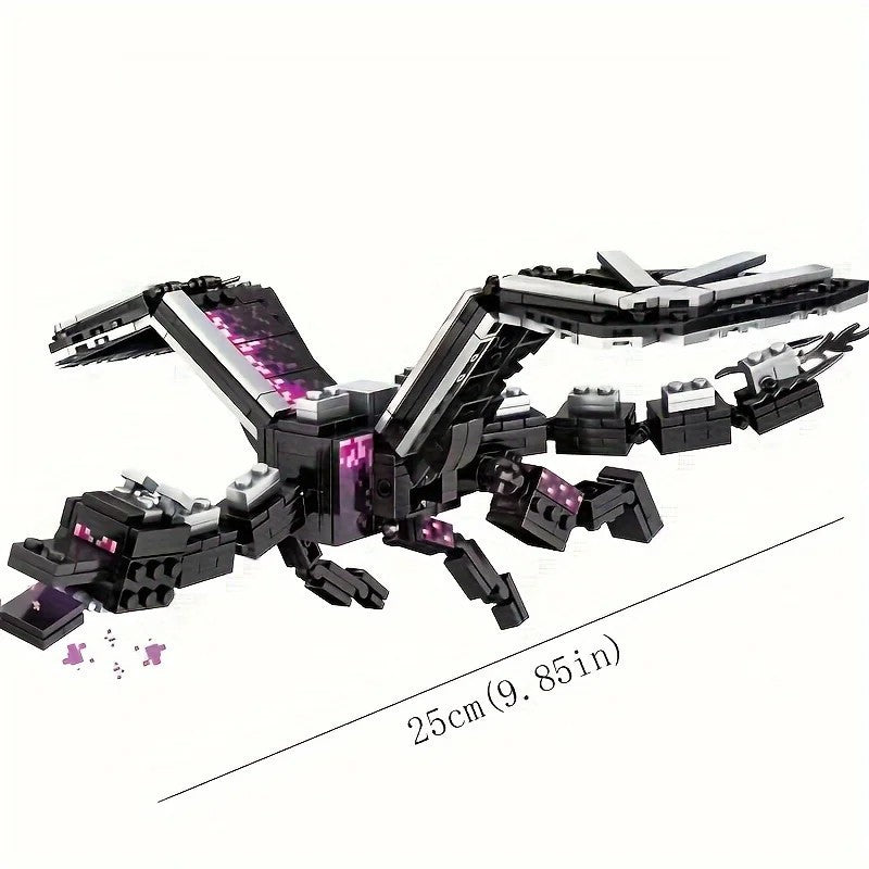 423pcs Building Block Set For The Ended dragon In Minecraft The End