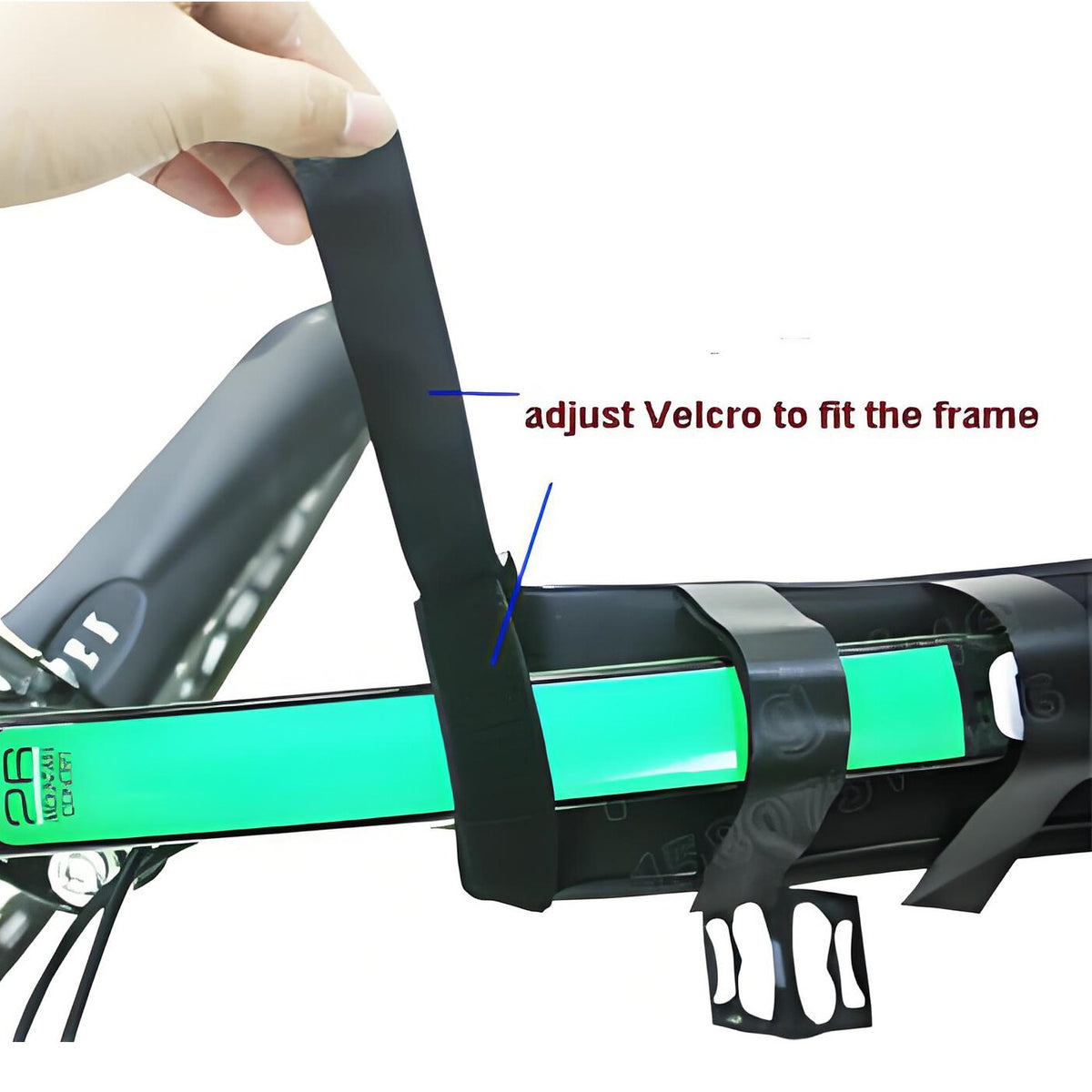 Mountain Bike Triangle Frame Bag 39cm 49cm, E-bike Battery Storage Pouch