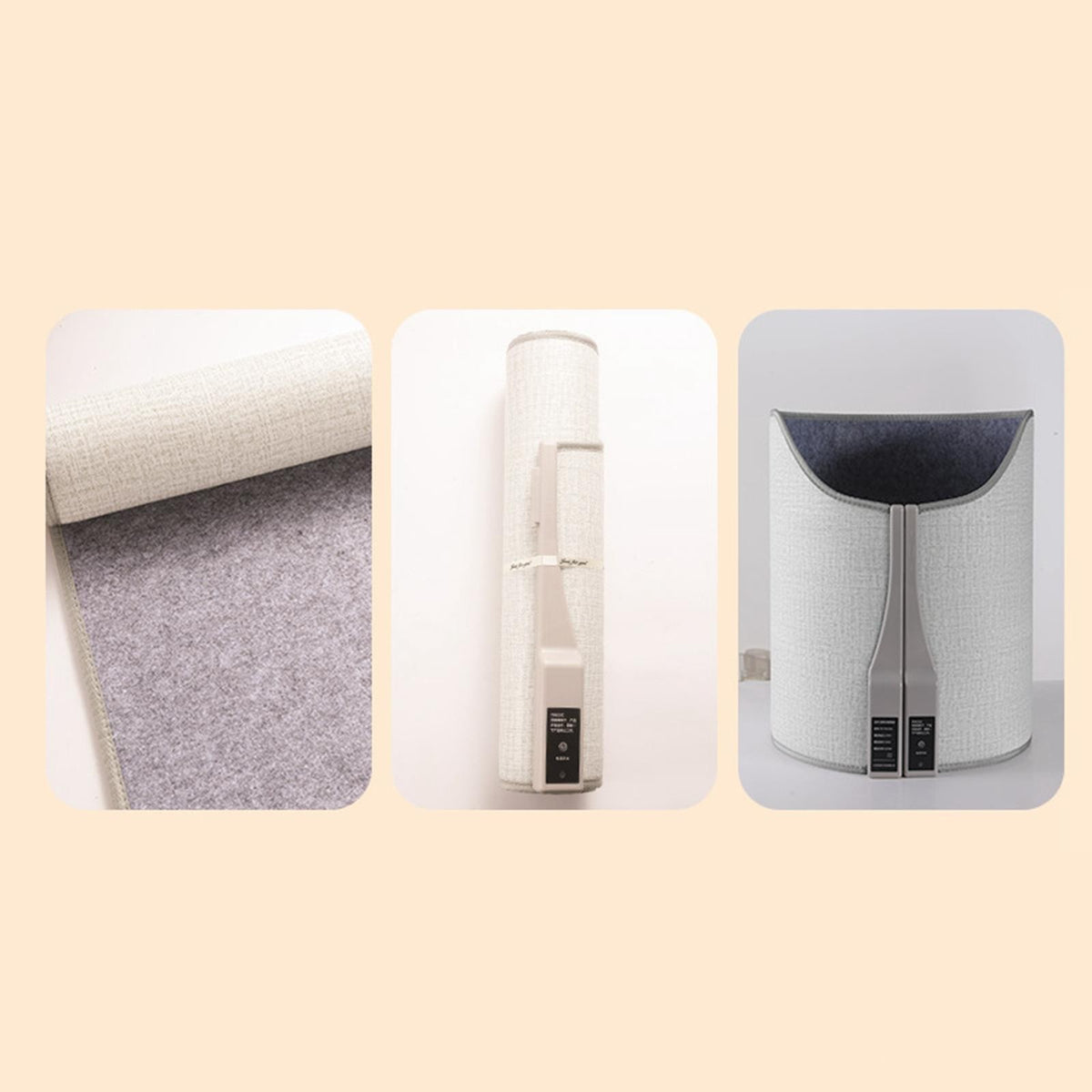 Electric Space Heater Foot Warmer Table Heater Winter 360° All Round Heating
