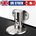 Premium Magnetic 304 Stainless Steel Door Stop Stopper Holder Catch 3M Adhesive