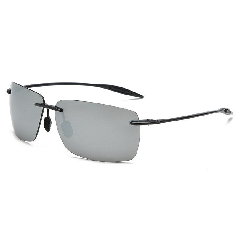 Ultra-light TR90 Rimless Sunglasses
