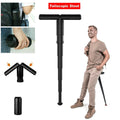 Folding Stool Walking Stick Seat Single Leg Hiking Chair Portable Retractable