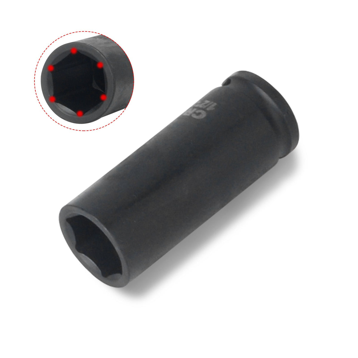 1/2" Drive 8- 32mm Metric Heavy Duty 35 PcsCar Truck Deep Impact Socket Set UK