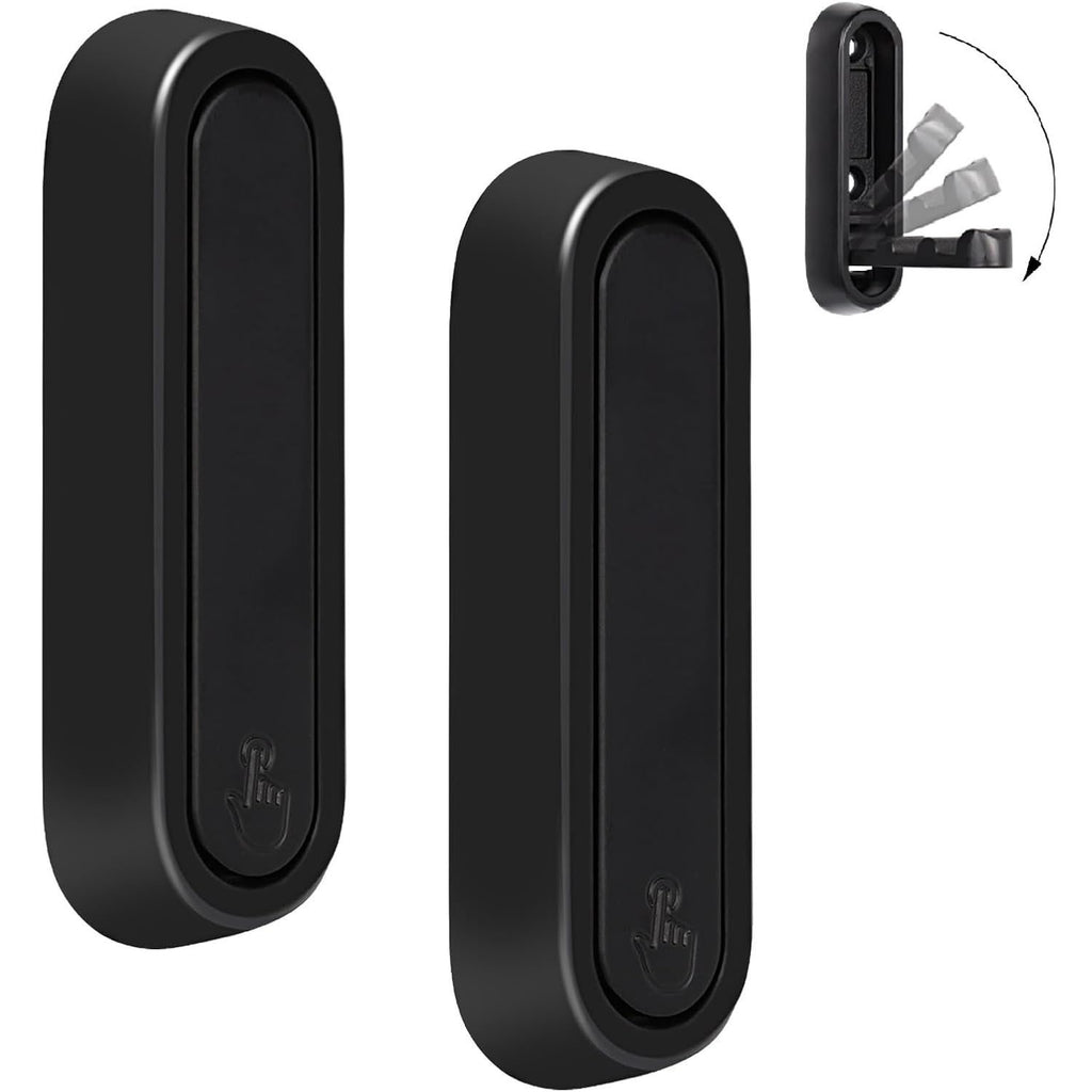 2X Folding Wall Hooks Wall Mount Clothes Hanger Hooks Coat Hooks Bathroom Towel