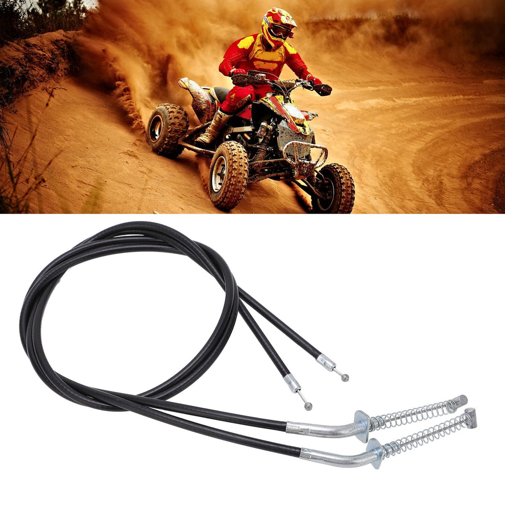 £ 2pcs ATV Front Brake Cable High Strength Steel Rugged Structure For GY6 125