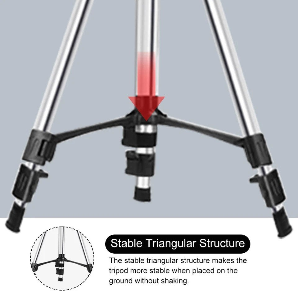 1.5M Aluminum Laser Level Tripod Adjustable Height Stand w/ Bag for laser Level