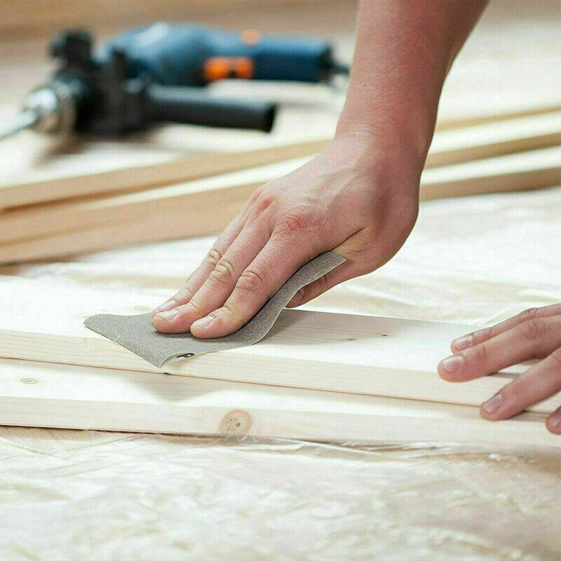 81PCS Wet Dry Sandpaper Assorted Waterproof Sander Paper Sanding Sheets