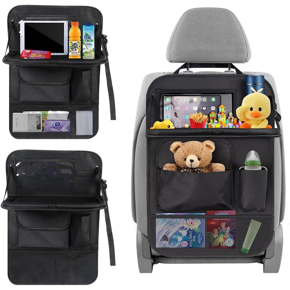 Car Seat Back Organiser Tidy Multi Pocket Storage Bag Organizer Holder Travel UK