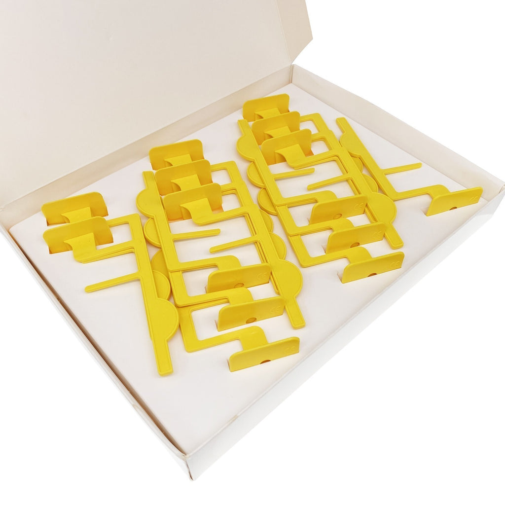 Dental X-Ray Film Holder 15 Pack Horizontal Bite Wings for KERR Kwik-Bite Yellow