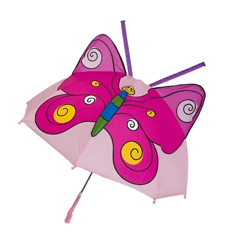 Cute Cartoon Children Umbrella Long Handled 3D Ear Modeling For Boys And Girls U