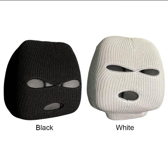Car Seat Headrest Cover Balaclava 3hole Full Cover Christma Funny Car Decoration