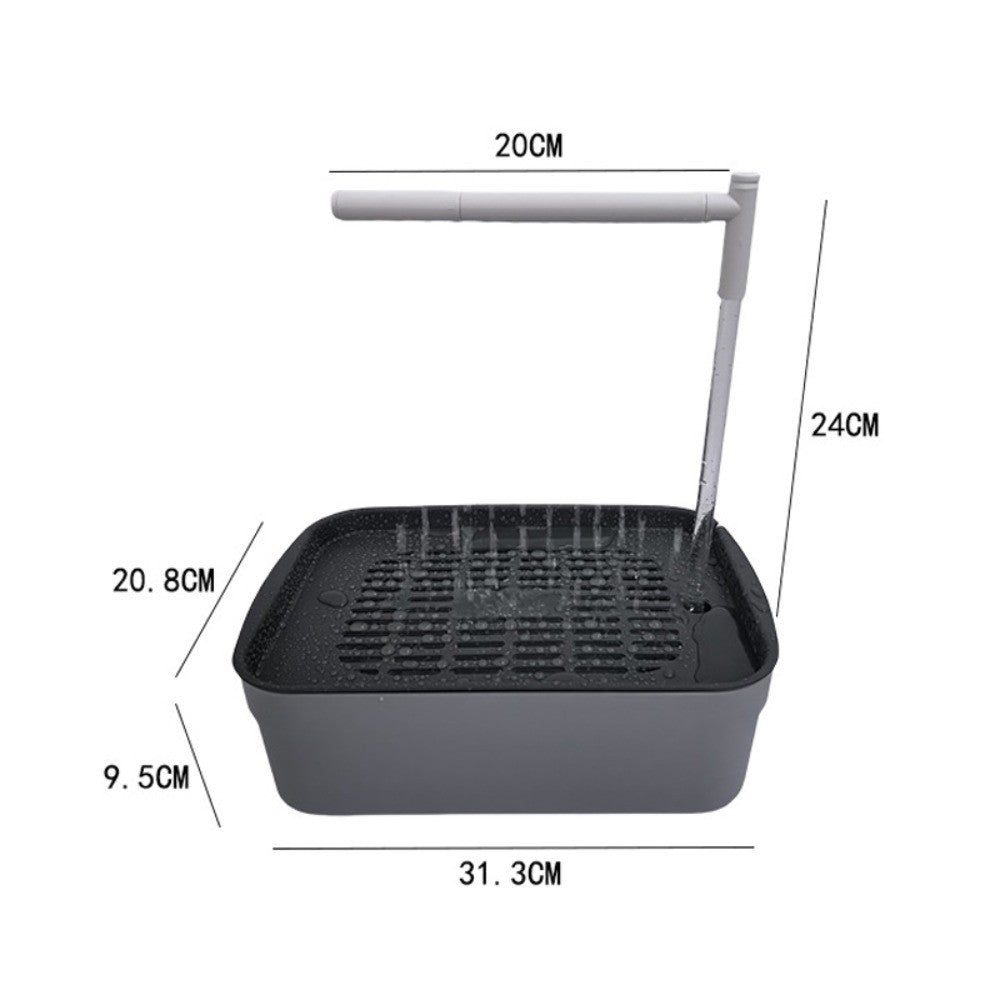 Automatic Parrot Bird Bath Tub Bird Bathtub Shower Fountain  Pet Supplies