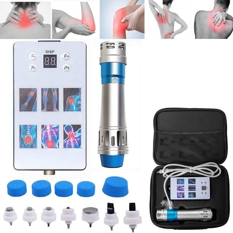 Handheld Focused Shockwave Therapy Machine Body Relax Muscle Relief Ed Massage