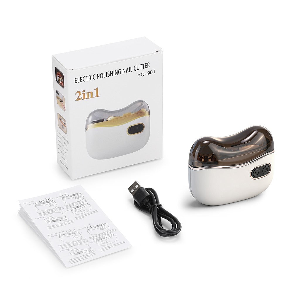 Electric Nail Clippers & Toenail Cutter for Adults and Elderly USB Rechargeable