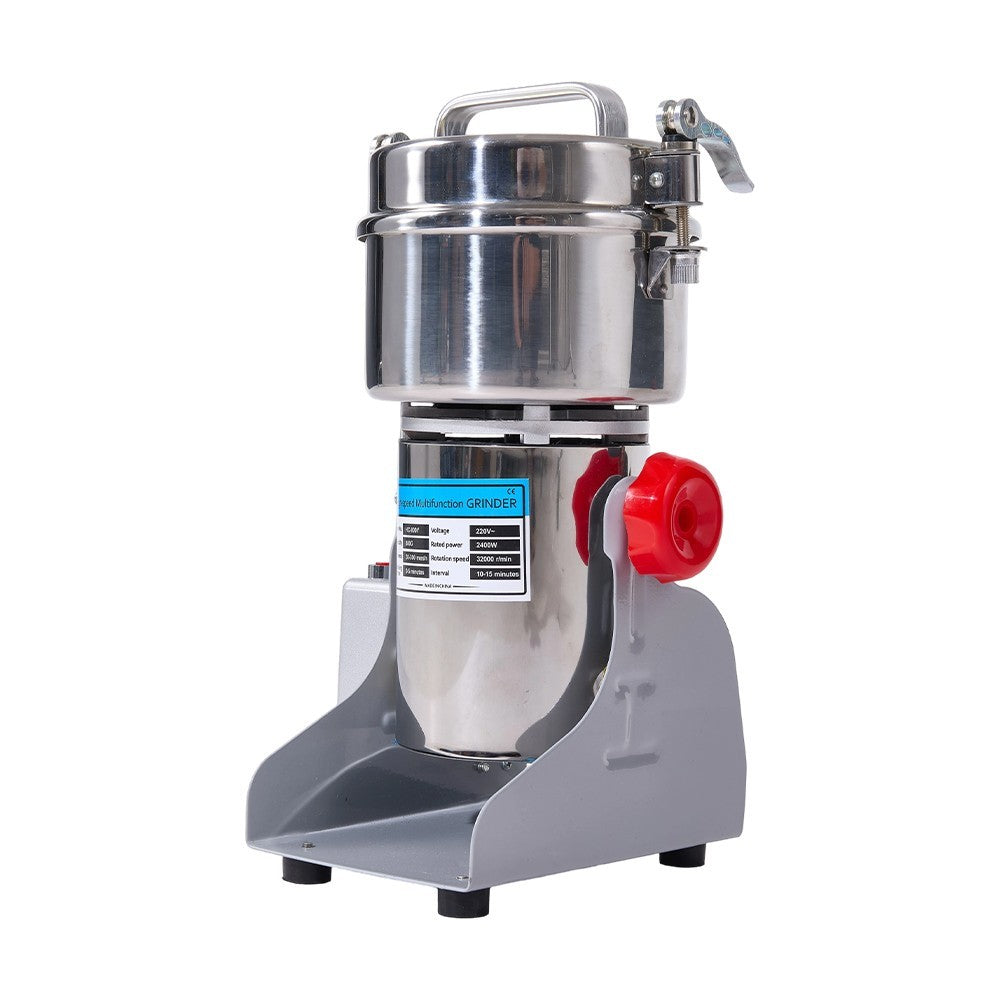 2500g Electric Grain Grinder High Speed Commercialfor Crusher Spice/Herb/Coffee
