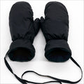 Unisex Black Thick Duck Down Gloves Outdoor Ski Mittens Winter Thermal Glove New