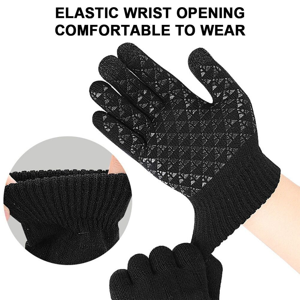 Electric Heated Gloves USB Rechargeable Insulated Warm Thermal Gloves Winter UK