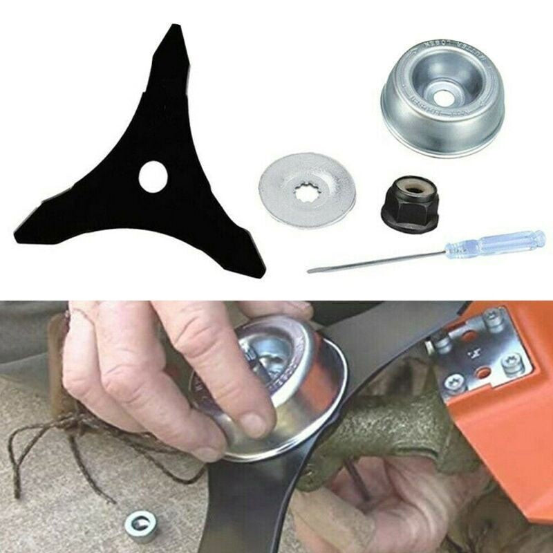 Brush Cutter Blade Kit For Stihl String Trimmer FS120 FS250 FS130R FS130 3 Teeth