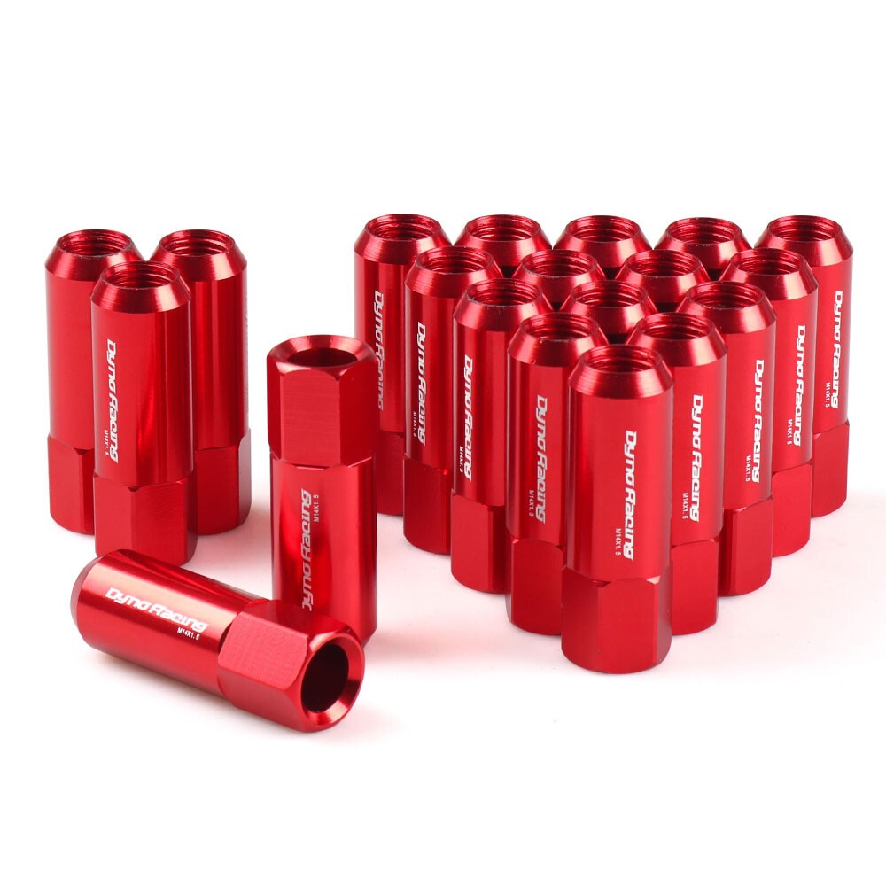 20Pcs M12X1.5 Extended Forged Wheel Nuts 60MM Aluminum Racing Lug Nuts Screw**