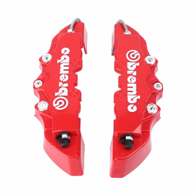 4PCS Universal 3D Brake Caliper Covers Front Rear Disc Brake Styling Kit