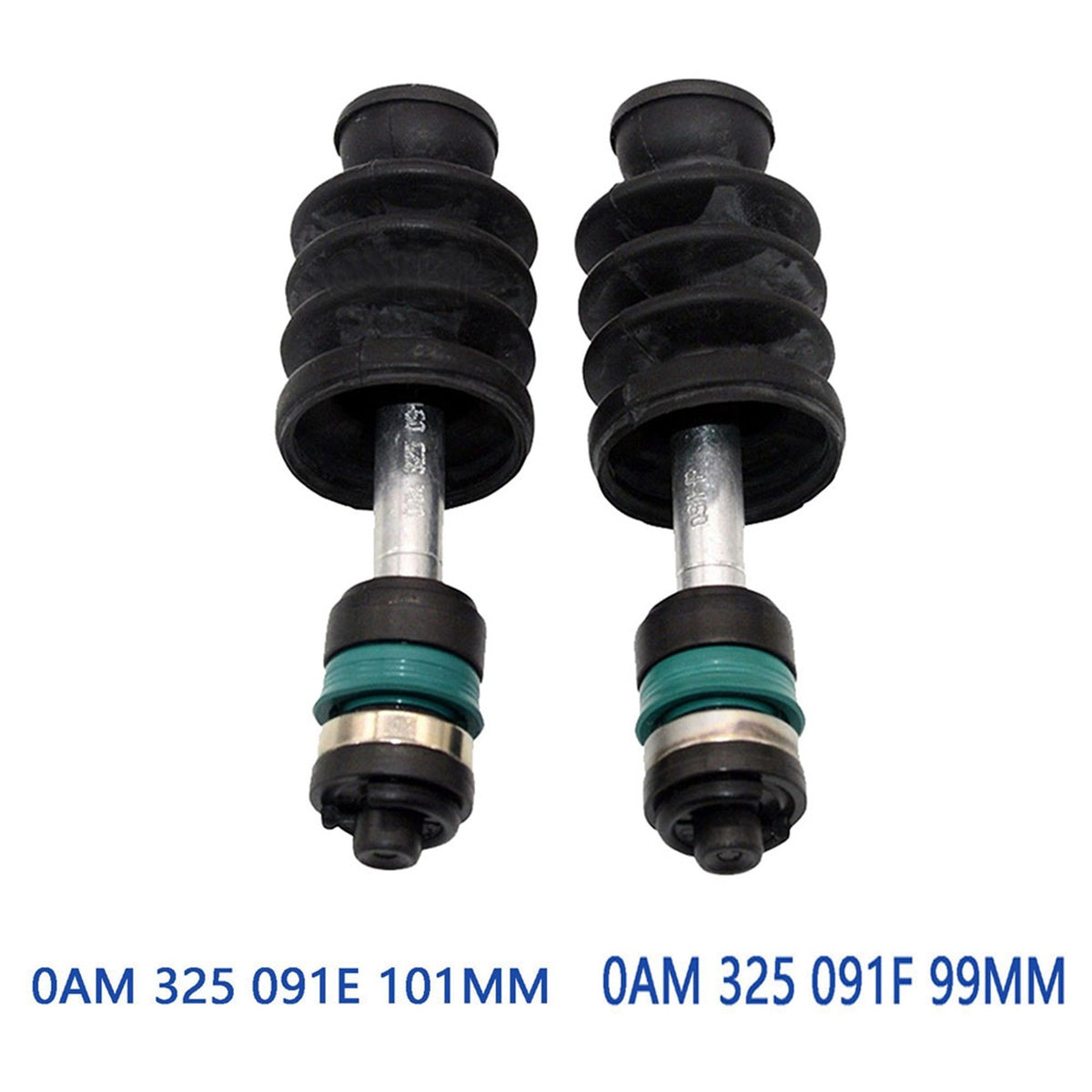 2x 101mm 0AM DQ200 Transmission Vale Body Piston Push Rod Kit 0AM325091E for VW