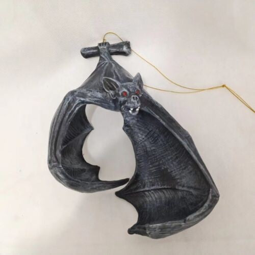Bat Wall Tealight Holder Statue Sculpture Halloween Home Garden Wall Decor Resin