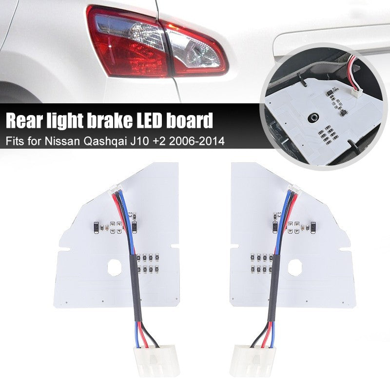 Left/Right Rear Brake Light LED Board B003339B B003338B For Nissan Qashqai J10+2