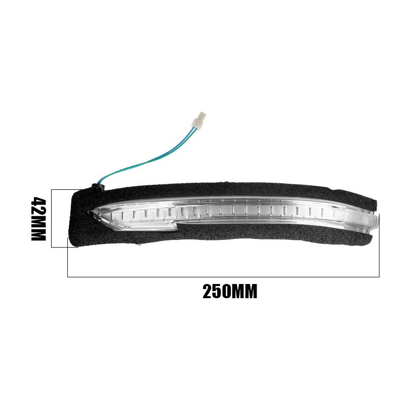 LEFT LED Wing Mirror Indicator Repeater Light For Nissan Qashqai J11 X-Trail T32