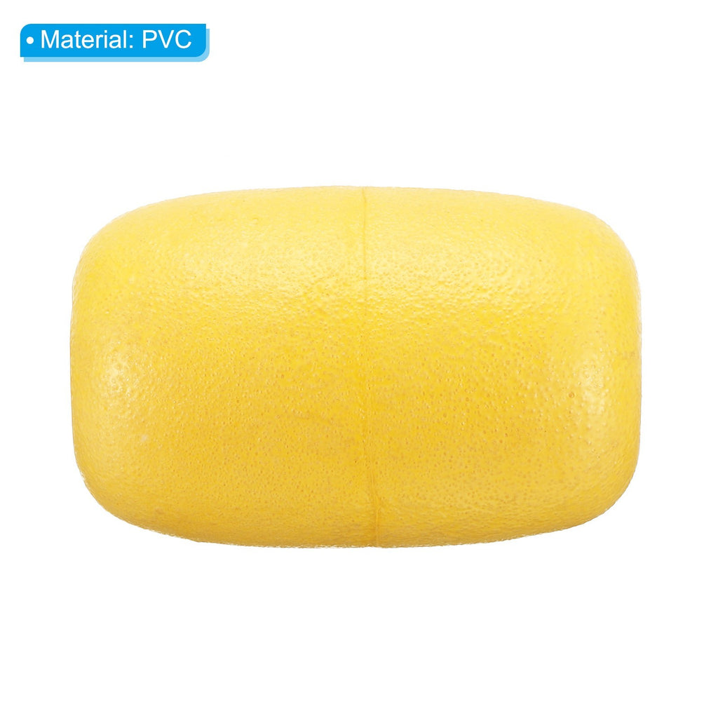 4.33" x 2.76" Rope Float Buoy 6 X 270g Deep Water Floats Rope Float Buoy, Yellow