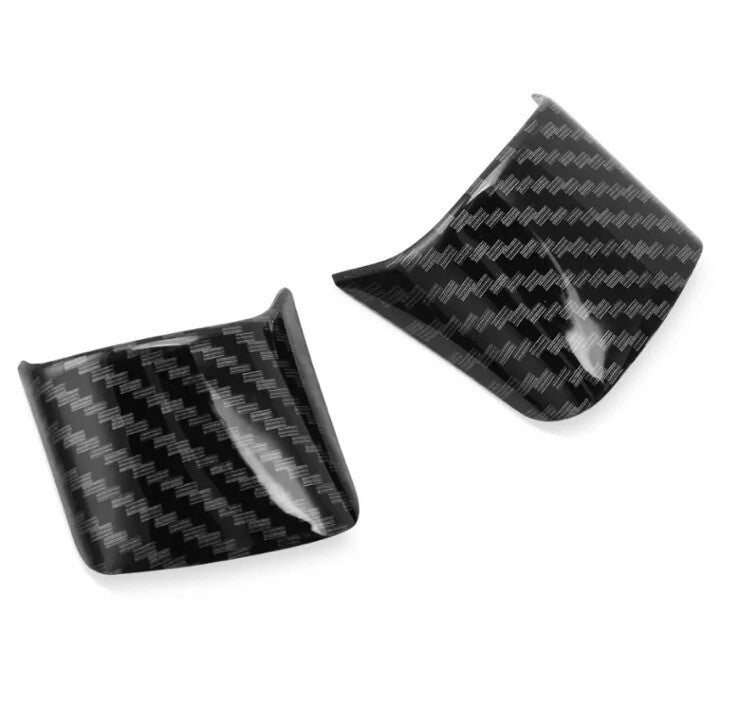 Carbon Fibre Effect Steering Wheel Trim Cover For Ford Focus MK3 Kuga C-Max