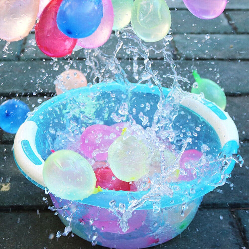 666 Self Sealing Water Balloons Fast Fill 60 Seconds Garden Party Summer Toy