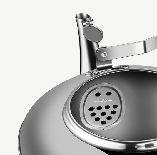 Stovetop Water Boiler Stainless Steel Sound Kettle 2 L Capacity for Kitchen