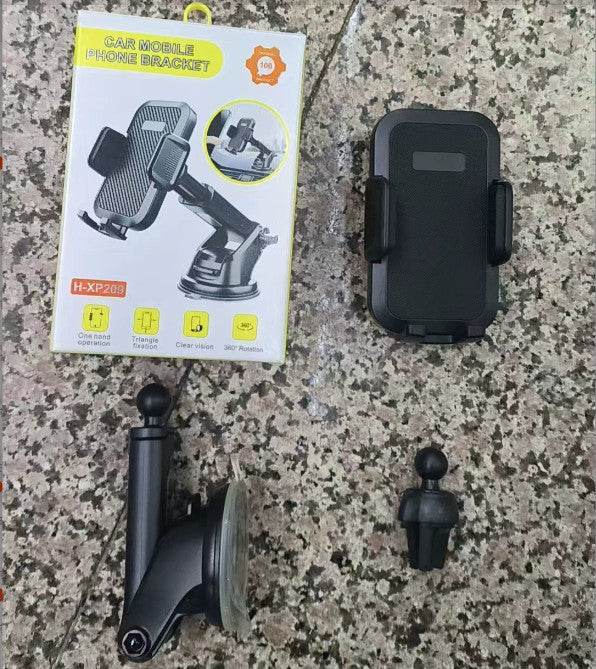 Car Phone Holder Mount for Mobile Phone iPhone 16 17 Suction Dashboard Universal