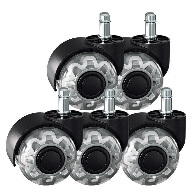 5pcs Rotatable Casters For Home Office Chair Wheels Replacement Universal wheel