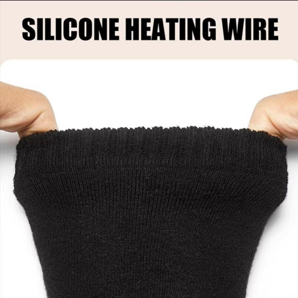 Fast Heating USB Heated Socks Cotton Electric Heated Socks  Outdoor Sports