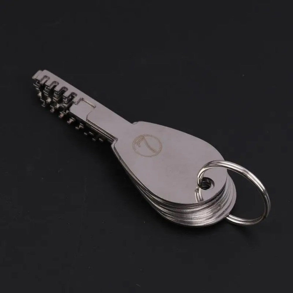 9in1 Comb Lock Tool Set Key Blank  For Locksmiths & DIY Security