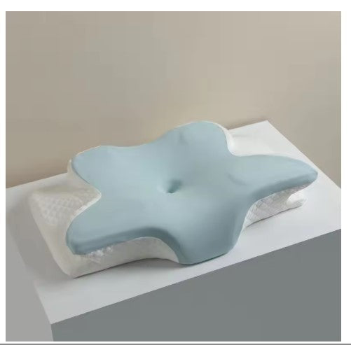 Ergonomic Memory Foam Pillow Cervical Neck Shoulder Orthopedic Pain Relief