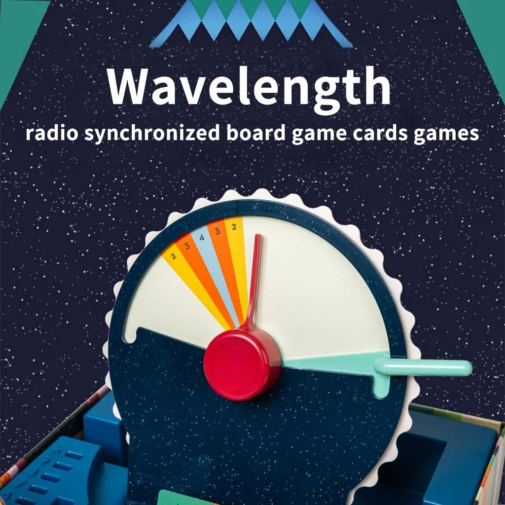 Wavelength Party Board Game For 2-12 Players Ages 14+