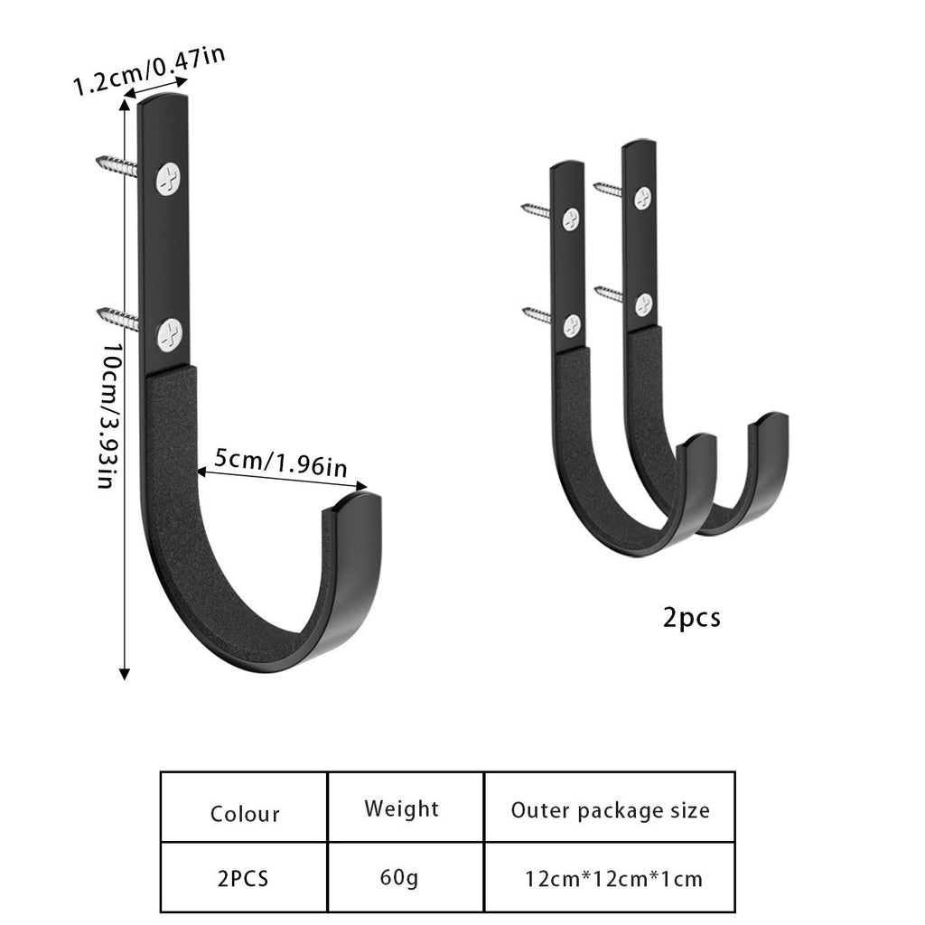 8X Gun Rack Rifle Shotgun Pistol Wall Mount Padded Hooks Hangers Storage